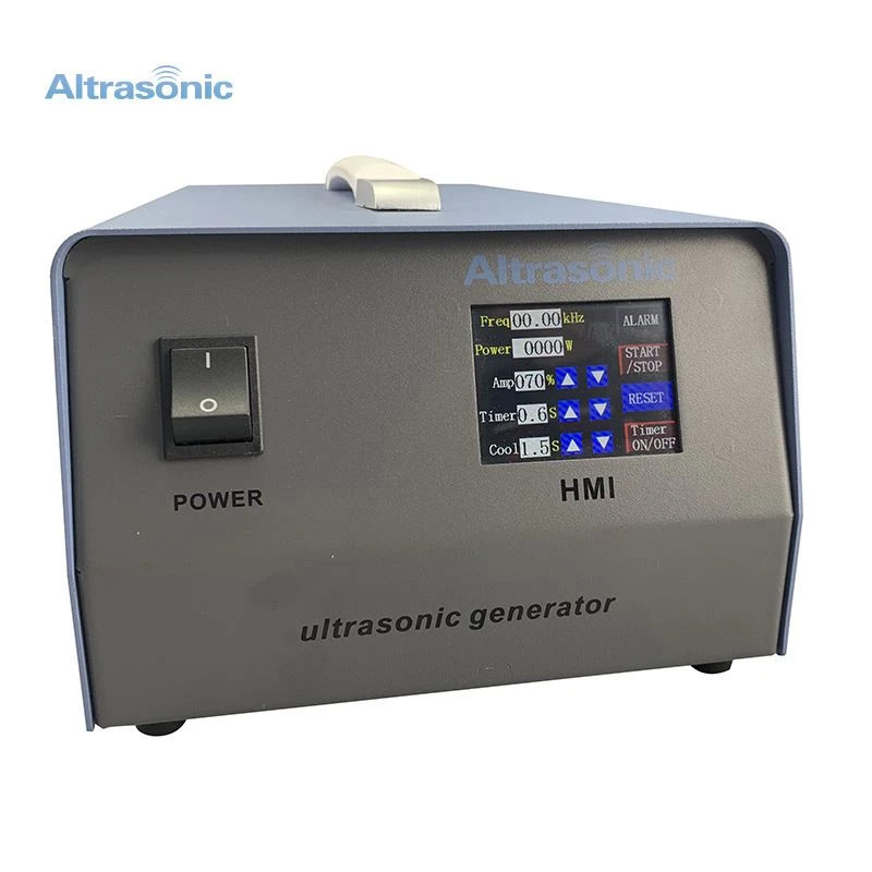 Como depurar a frequência do gerador ultrassônico?